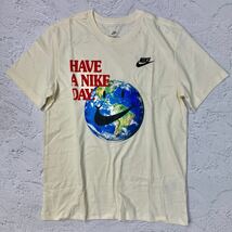 【格安送料】新品未使用 Lサイズ NIKE Tシャツ ナイキ HAVE A NIKE DAY 人気ロゴ カットソー スマイリースウッシュ コットン100% 正規品_画像1