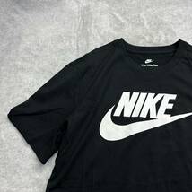 新品未使用 NIKE XLサイズ ナイキ セットアップ Tシャツ ハーフパンツ カットソー 人気ロゴ 定番 ショーツ ブラック 黒 スウェット 正規品_画像2