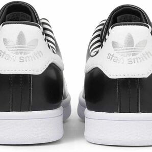 新品未使用 adidas Originals 28.0cm アディダス オリジナルス STAN SMITH スタンスミス スニーカー シューズ ブラック 黒 正規品 箱有りの画像7