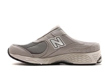 新品未使用 27.5cm New Balance M2002RMI ニューバランス ミュール スリッポン スニーカー シューズ グレー 人気 スエード 箱無し 正規品_画像3