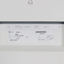 【美品】LGエレクトロニクス SMART Monitor 32SQ780S-W ホワイト 31.5型 ディスプレイ PCモニター 本体_画像6