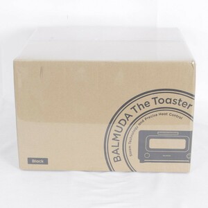 [ new goods unopened ]BALMUDA The Toaster K05A-BK black steam oven toaster bar Mu da The * toaster body 