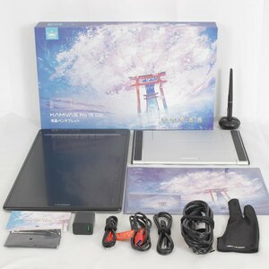 【美品】HUION Kamvas Pro16 2.5k 豪華版 GT1602-JP-PSE 15.8インチ 液晶ペンタブレット フイオン 本体