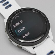 【美品】GARMIN Forerunner 265 Music 010-02810-41 スマートウォッチ ガーミン フォアランナー ミュージック 本体_画像4