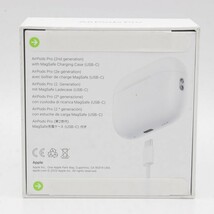 【新品未開封】Apple AirPods Pro 第2世代 MagSafe充電ケース(USB-C)付き MTJV3J/A ワイヤレスノイズキャンセリングイヤホン 本体_画像2