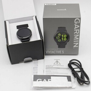 [ beautiful goods ]GARMIN vivoactive 5 010-02862-40 Black / Slate smart watch vi vo active Garmin body 