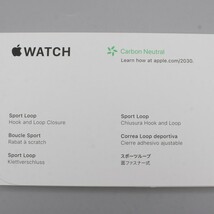 【新品未開封】Apple Watch SE 第2世代 44mm GPS MREA3J/A ミッドナイトアルミニウム/ミッドナイトスポーツループ アップルウォッチ 本体_画像3