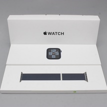 【新品未開封】Apple Watch SE 第2世代 44mm GPS MREA3J/A ミッドナイトアルミニウム/ミッドナイトスポーツループ アップルウォッチ 本体_画像1