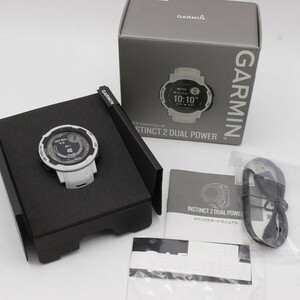 【新品】GARMIN Instinct 2 Dual Power Mist Gray 010-02627-41 スマートウォッチ ガーミン インスティンクト デュアルパワー 本体