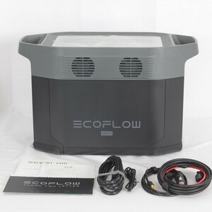 【美品】EcoFlow DELTA MAX 1600 EFD311 ポータブル電源 1612Wh DELTAMax1600-JP エコフロー デルタマックス 本体