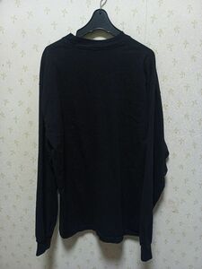 ロサンゼルスアパレル 6.5oz ブラック 長袖Tシャツ ロンT Lサイズ