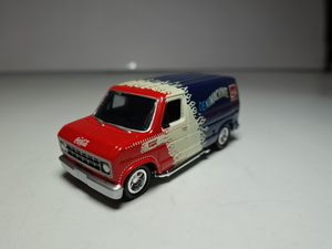 FORD Econoline Van 1976 フォード　エコノライン　バン　JOHNNY LIGHTNING　ジョニーライトニング　コカ・コーラ