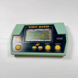 664 LCD ROBOT MAKER ロボットメーカー ゲームウォッチ 携帯ゲーム 未チェックジャンク