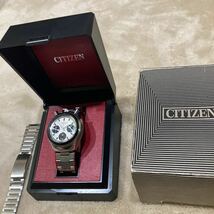 シチズン citizen チャレンジタイマー　cal8110 希少国内モデル 右目青彩色 ツノパンダ_画像8