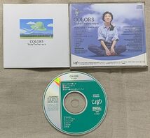 CD 円谷優子 デビュー・アルバム COLORS HELP OH－NO 80340 ブックレットにシールとホッチキス外れ_画像2