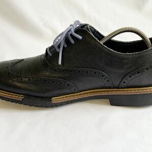 COLE HAAN C21252 コールハーン ウイングチップ US7.5紳士靴 ブラックの画像4