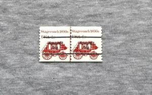 USA174 America 1982 year transportation machine vehicle 1890 period. station horse car 4cpli cancel width line Nonprofit Org( non business profit organization )1 kind 2 ream stamp 1 sheets 