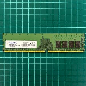 【動作確認済】 ADATA DDR4-2666 8GB PC4-21300 Non-ECC Unbuffered デスクトップ用