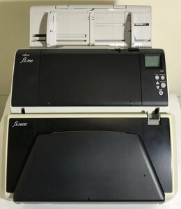 [ Saitama departure ][FUJITSU Fujitsu PFU]A3 compact сканер fi-7460&fi-748PRF * общий считывание брать .21240 листов * рабочее состояние подтверждено * (9-4306)