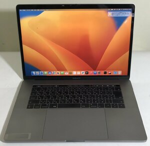 【埼玉発】【APPLE】MacBook　Pro　A1707　(タッチバー搭載)　15.4インチ　i7-7920HQ@3.1GHz / 16GB RAM / 500GB SSD (5-1245)