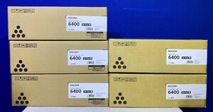 【越谷発】純正未使用品【RICOH】☆トナーカートリッジ　SP 6400 （M-PaC） ☆ ブラック×５本セット （36181）