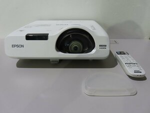 【大阪発】【EPSON】プロジェクター ☆EB-535W☆ ランプ時間:高700H,低0H ☆レンズカバー付き☆動作確認済み☆ (6378）