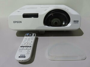 【大阪発】【EPSON】プロジェクター ☆EB-535W☆ ランプ時間:高574H,低0H ☆レンズカバー付き☆動作確認済み☆ (6379）