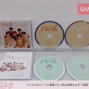 [未開封] なにわ男子 CD 3点セット I Wish 初回限定盤1(CD+DVD)/2(CD+DVD)/通常盤の画像2