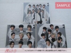 Snow Man CD 3点セット Snow Man vs SixTONES D.D. I Imitation Rain 初回盤/with SixTONES盤/通常盤初回スリーブ仕様 未開封 [美品]