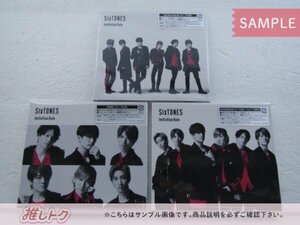 SixTONES CD 3点セット SixTONES vs Snow Man Imitation Rain D.D. 初回盤/with Snow Man盤/通常盤初回仕様 [難小]