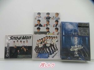 Snow Man CD DVD 4点セット Grandeur/滝沢歌舞伎 ZERO 2020 The Movie [良品]