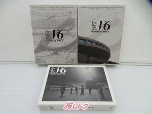 V6 Blu-ray 3点セット For the 25th anniversary 初回限定盤A/B/通常盤(初回スリーブ仕様) [難小]