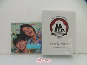 King＆Prince DVD CD 2点セット CD ピース Dear Tiara盤 /DVD First DOME TOUR 2022 Mr. 初回限定盤 [良品]