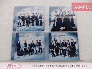 [未開封] ジャニーズWEST CD 4点セット 絶体絶命/Beautiful/AS ONE 初回盤A(CD+DVD)/B(CD+DVD)/C(CD+DVD)/通常盤