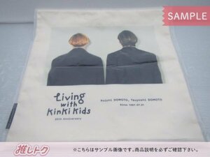 KinKi Kids Living with KinKi Kids -KinKi Kids 25th Anniversary POP UP STORE クッションカバー A [美品]