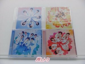 ジャニーズWEST CD 4点セット しあわせの花 初回盤A(CD+DVD)/B(CD+DVD)/通常盤/通販盤 [難小]