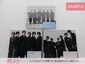 SixTONES CD 3点セット 声 初回盤A(CD+DVD)/B(CD+DVD)/通常盤(初回仕様) 通常盤未開封 [良品]