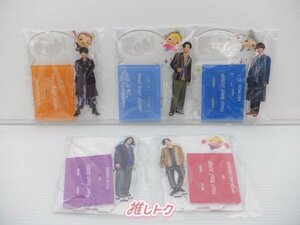 Hey! Say! JUMP acrylic fiber stand Fab! Live speaks. 5 point set height tree /.. tail / have hill / mountain rice field / middle island [ defect small ]