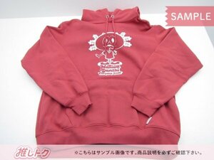 なにわ男子 西畑大吾 パーカー GU×なにわ男子 スウェットプルパーカー RED Mサイズ [良品]