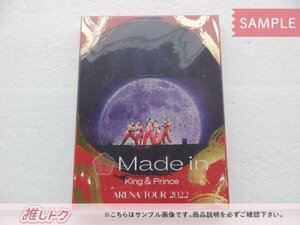 King＆Prince DVD ARENA TOUR 2022～Made in～ 初回限定盤 3DVD [良品]