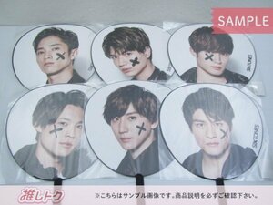 SixTONES うちわ Rough”xxxxxx” 6点セット 全種 ラフストーンズ 未開封 [美品]