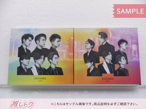 SixTONES CD 2点セット CITY 初回盤A(CD+DVD)/B(CD+DVD) 未開封 [美品]