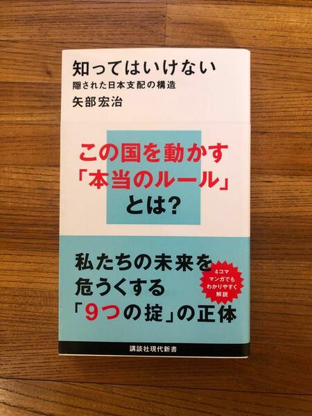 知ってはいけない　矢部宏治　講談社現代新書