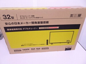 f 新品 未使用品 STAYER ステイヤー32インチ 地上波 BS CS対応 32V型ハイビジョン液晶テレビ 外付けハードディスク 対応 裏番組録画対応 