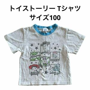 子供に大人気トイ・ストーリー キッズTシャツ 100サイズ ディズニーキャラクター半袖 