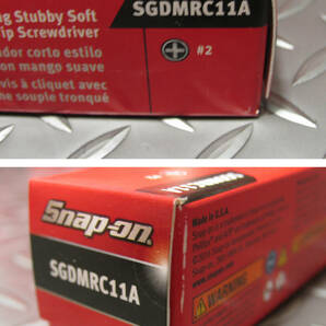 スナップオン Snap-on ソフトグリップ スタビ ラチェットドライバ- SGDMRC11A (Red) 新品の画像5