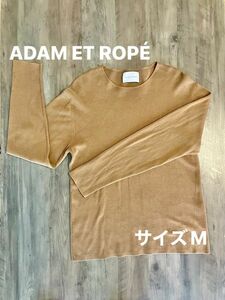 ADAM ET ROPE ニット カットソー 長袖 トップス