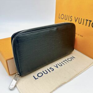 2797【正規品】LOUIS VUITTON ルイヴィトン エピ ジッピーウォレット ラウンドファスナー 長財布 ウォレット ノワール M61857/CA1057