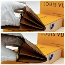 2802【極美品】LOUIS VUITTON ルイヴィトン モノグラム ポルトモネジップ 二つ折り財布 ウォレット M61735/CA0976_画像8