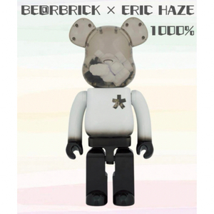 【超レア】BE@RBRICK × ERIC HAZE 1000% 新品未開封 シリアルナンバー 正規品証明書有り